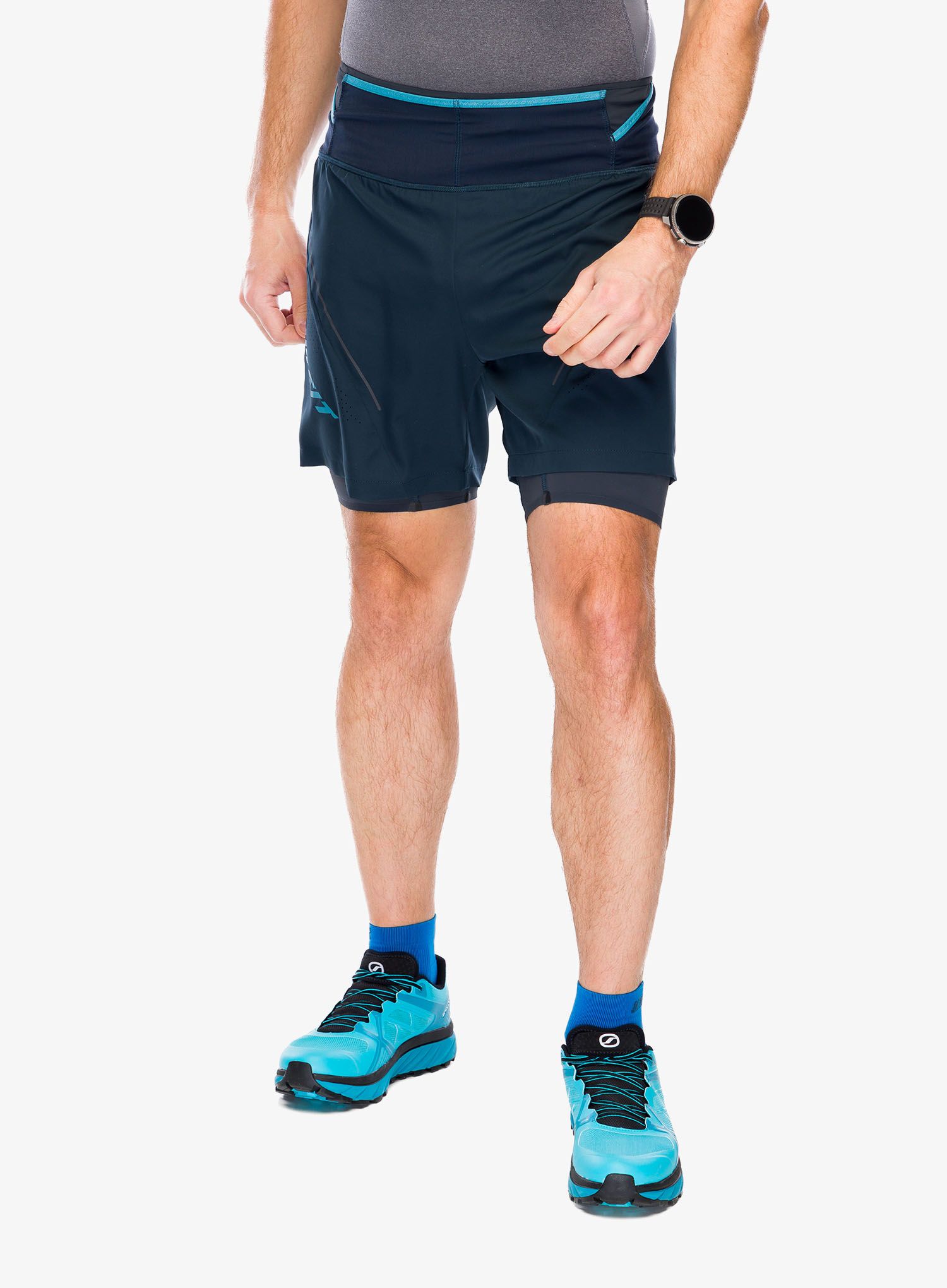 Laufshorts Dynafit Ultra 2/1 Shorts - blueberry/storm blue