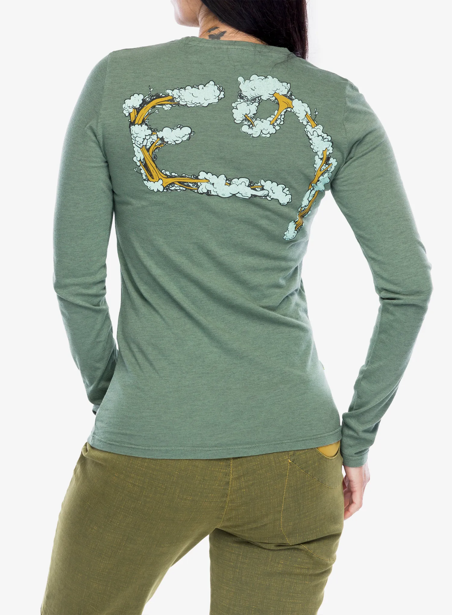 Pullover Damen E9 Fiona - agave