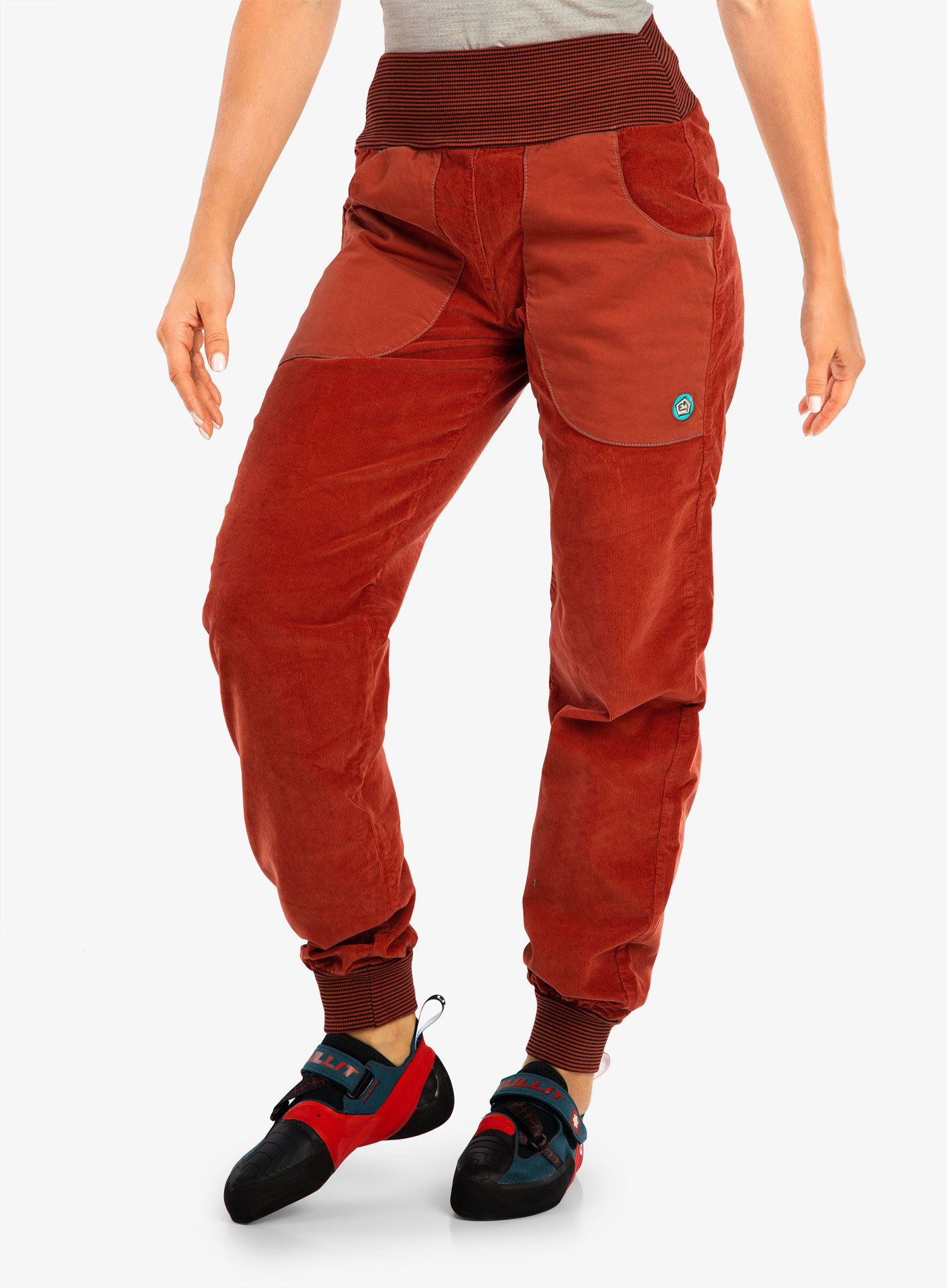 Kletterhose Damen E9 Iuppi - paprika