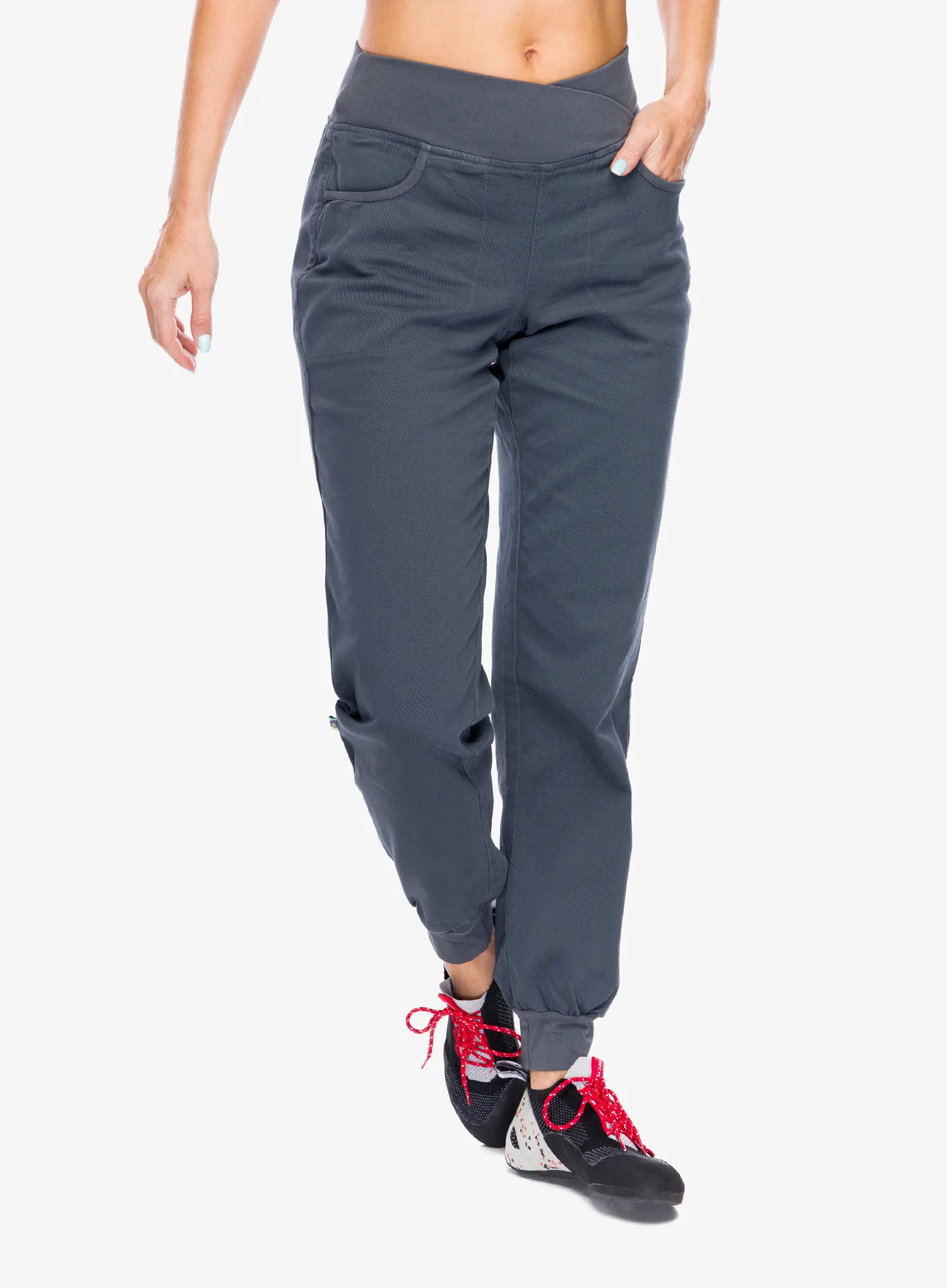 Kletterhose Damen E9 Olivia - ash