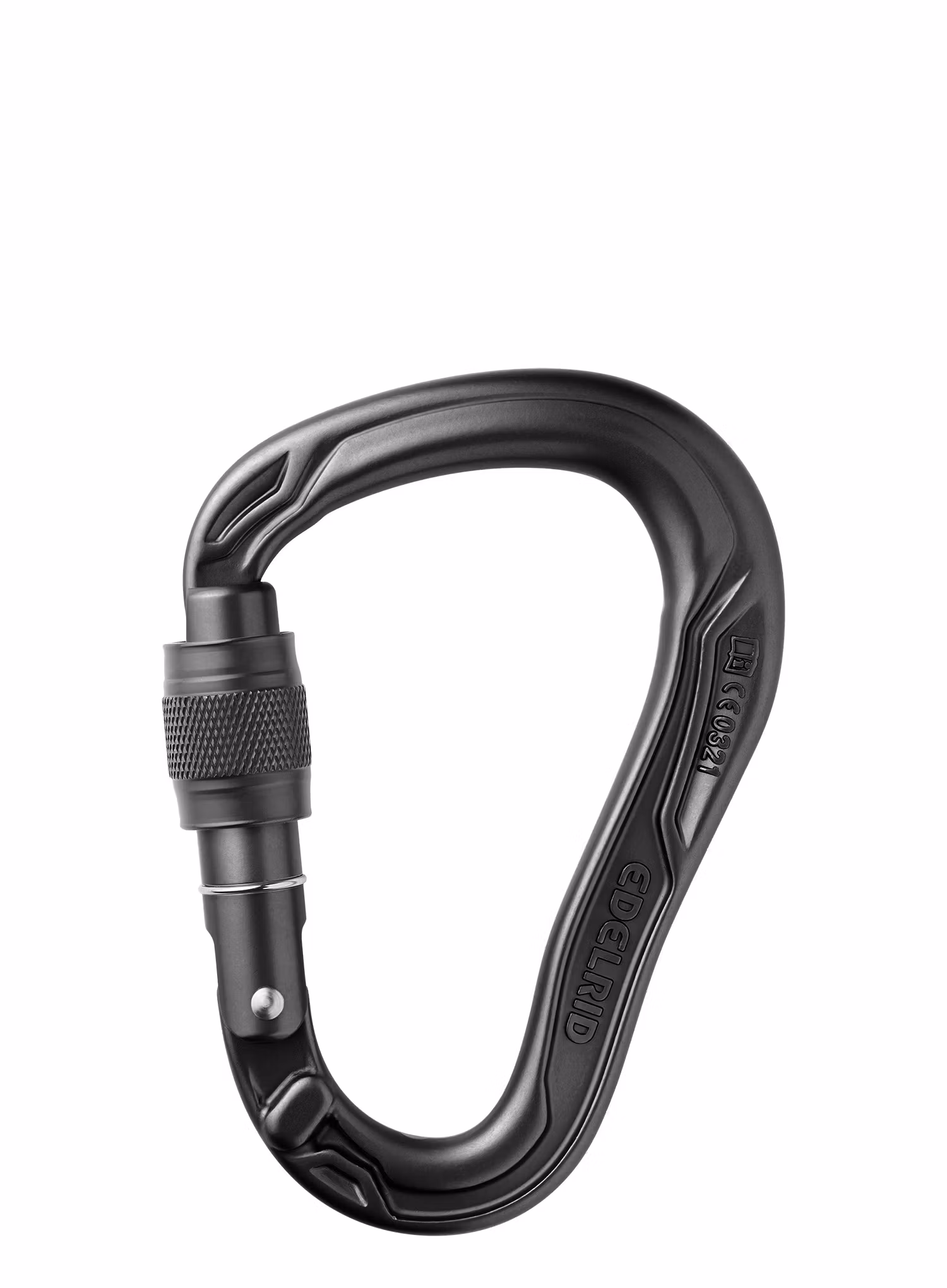 Schraubkarabiner Edelrid HMS Bullet Screw II - black