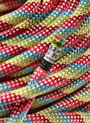 Kletterseil Edelrid Kinglet 9,2 mm 70 m - snow