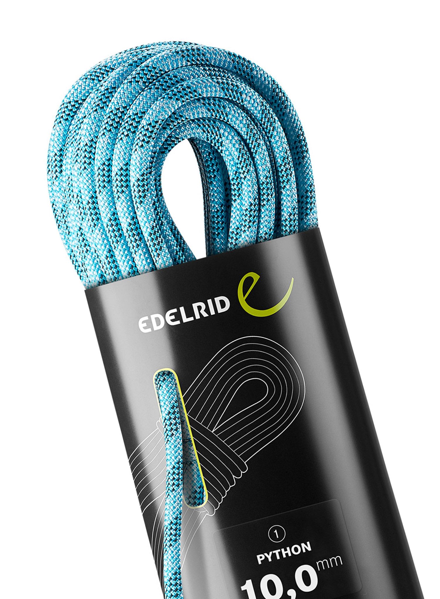 Kletterseil Edelrid Python 10 mm 40 m - blue