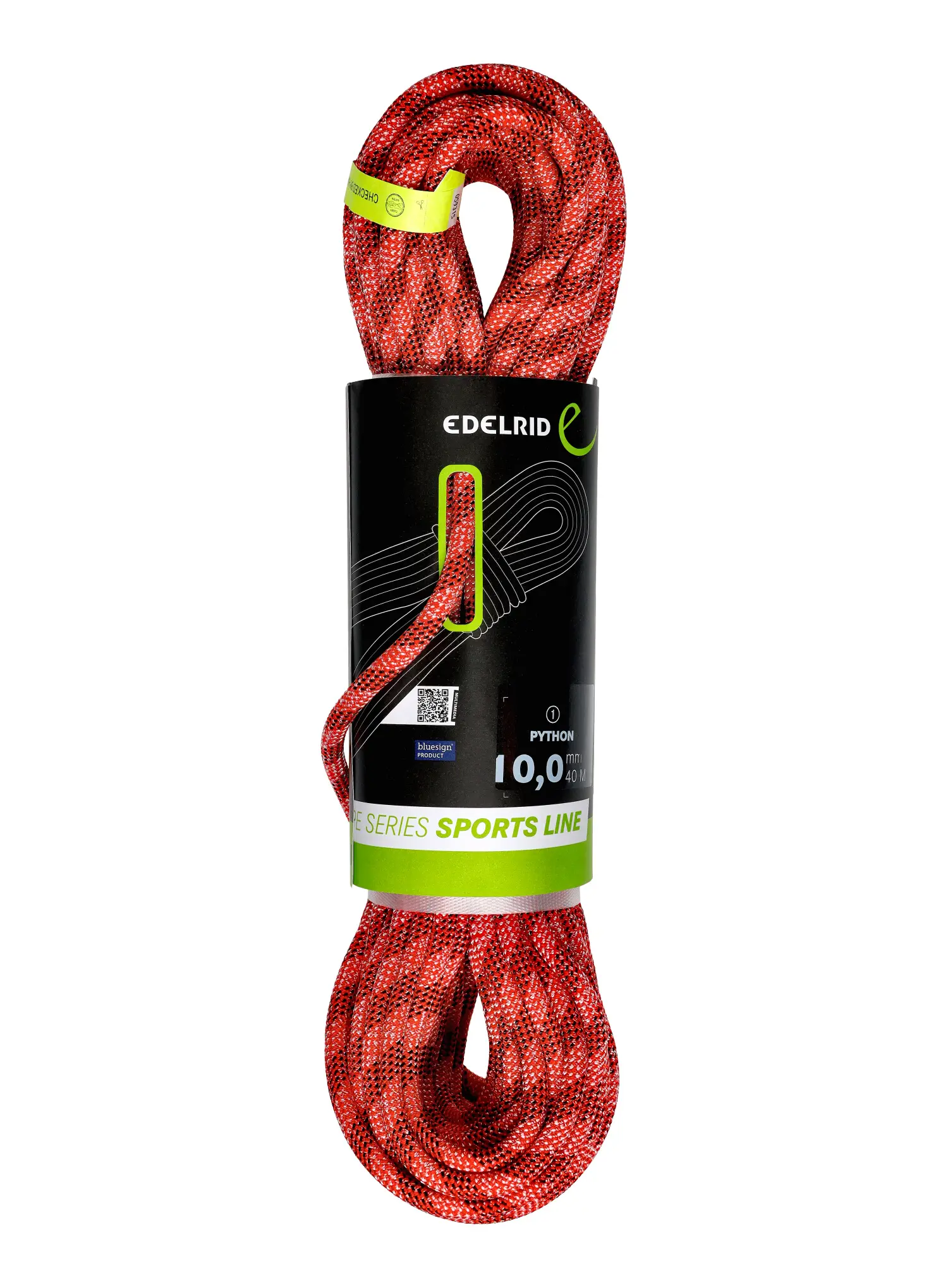 Kletterseil Edelrid Python 10 mm 40 m - red