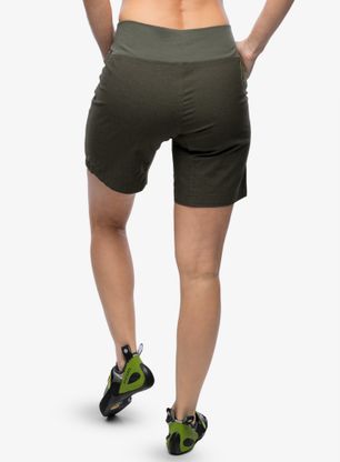 Klettershorts Damen Edelrid Wo Sansara Shorts - oil