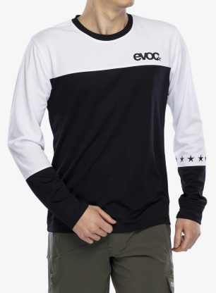 Radtrikot Langarm Evoc Long Sleeve Jersey - black