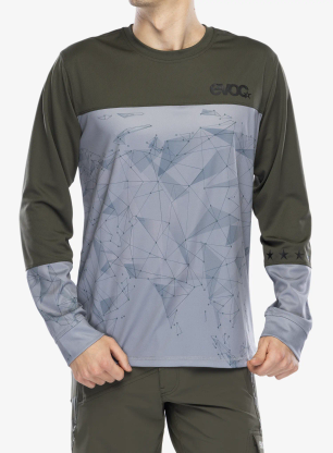 Radtrikot Langarm Evoc Long Sleeve Jersey - stone