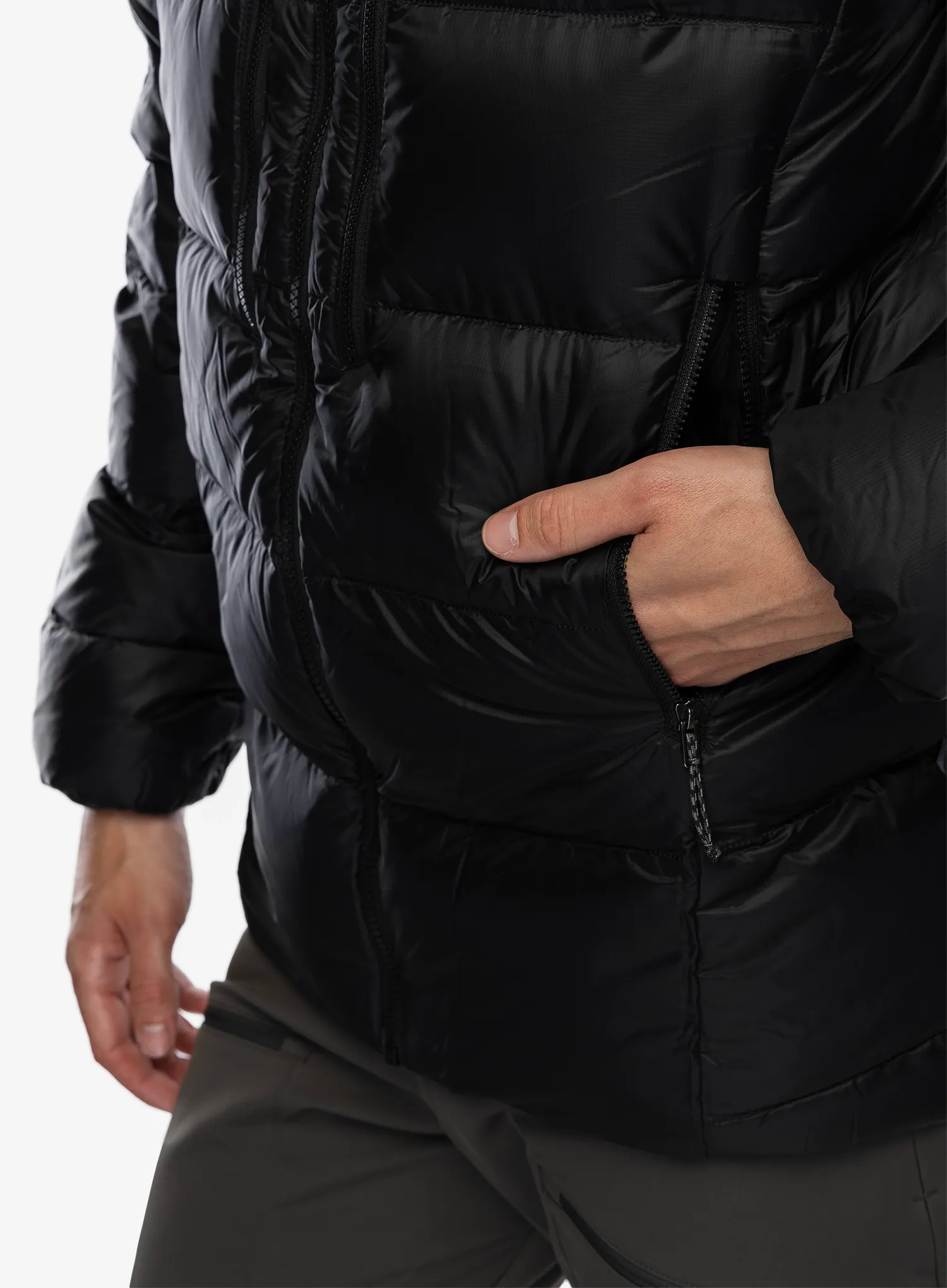 Jacke Herren Patagonia Fitz Roy Down Hoody - black | 8a.de