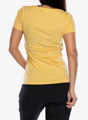 Shirt Damen Fjallraven 1960 Logo T-shirt - mais yellow