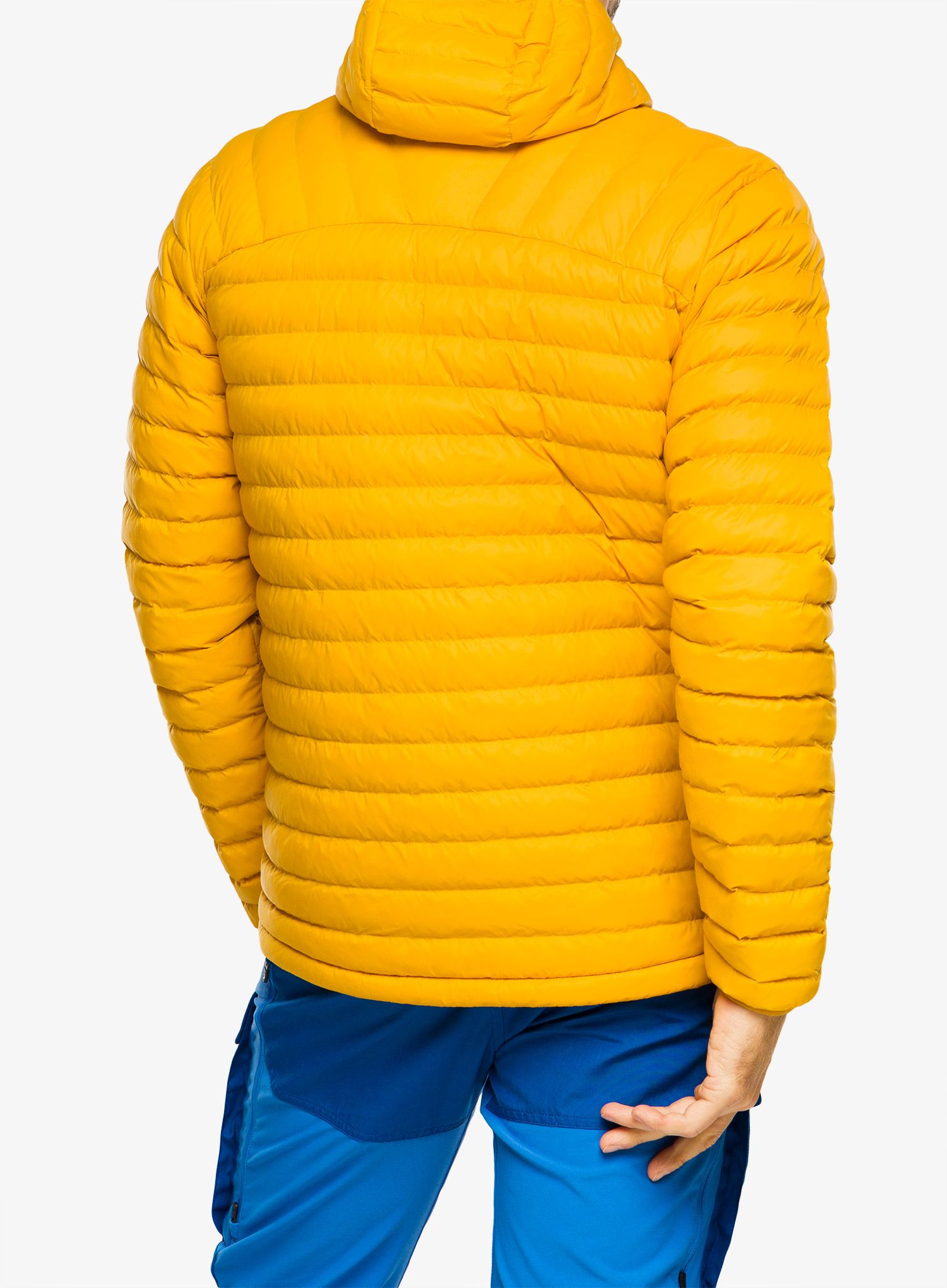 Thermojacke Fjallraven Expedition Latt Hoodie - mustard yellow