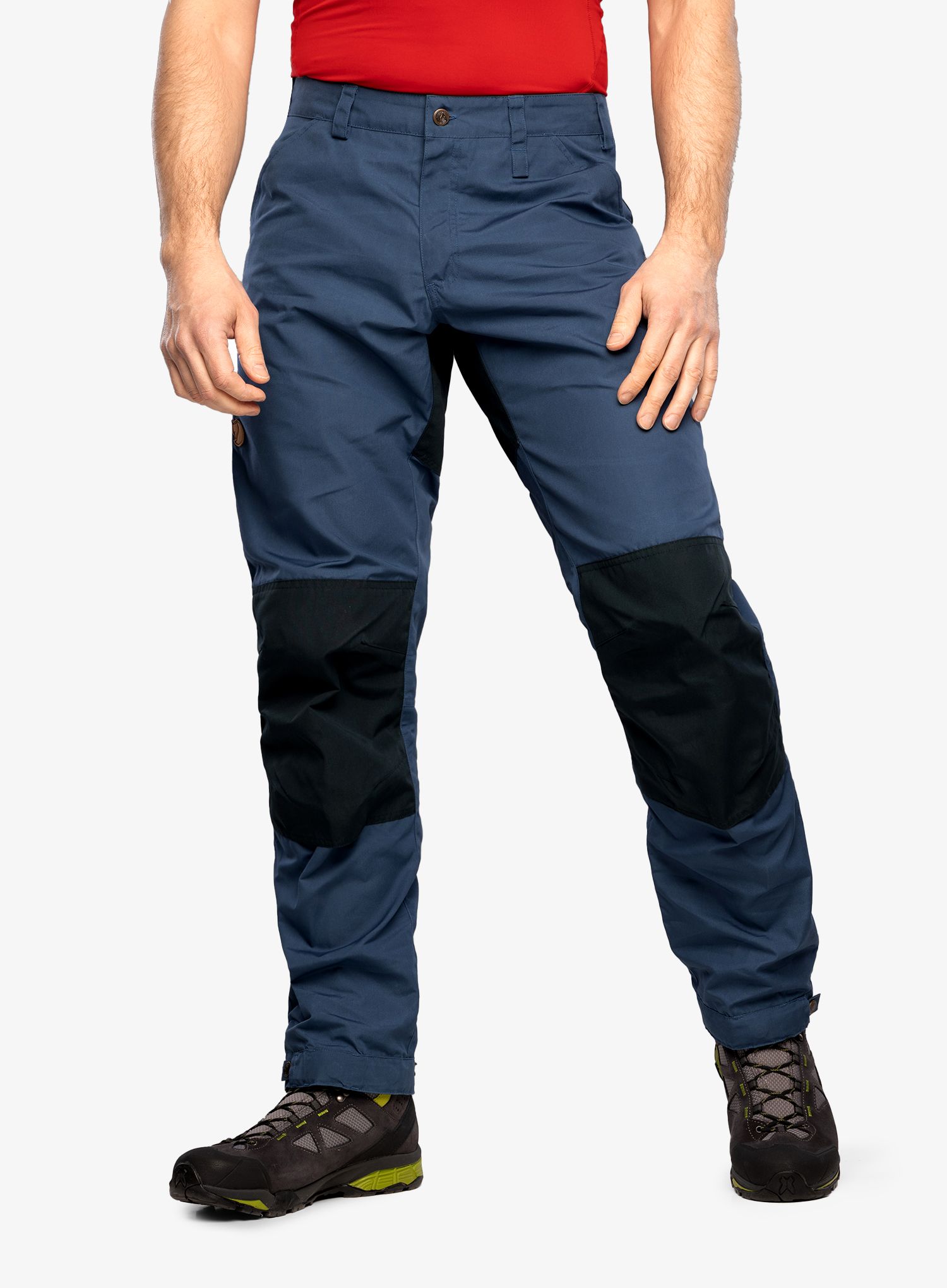 Outdoorhose Herren Fjallraven Greenland Trail Trousers - indigo blue/dark navy