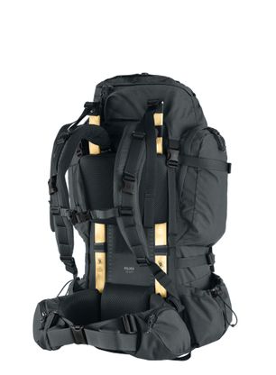 Trekkingrucksack Fjallraven Kajka 55 - coal black