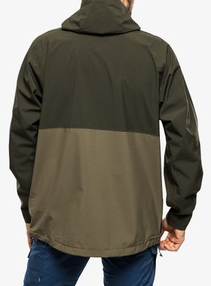 Regenjacke Fjallraven Vardag Hydratic Anorak - deep forest/laurel green