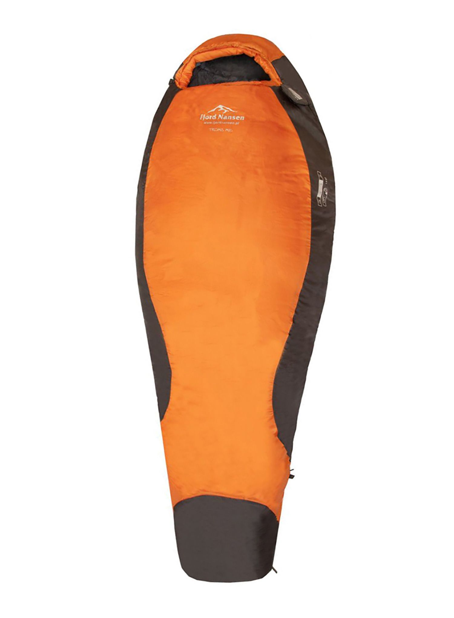 Kunstfaserschlafsack Fjord Nansen Troms XL Wide (195 cm) - carnelian/carnelian