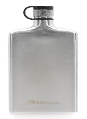 Taschenflasche GSI Outdoors Glacier Stainless Hip Flask 0,24 l