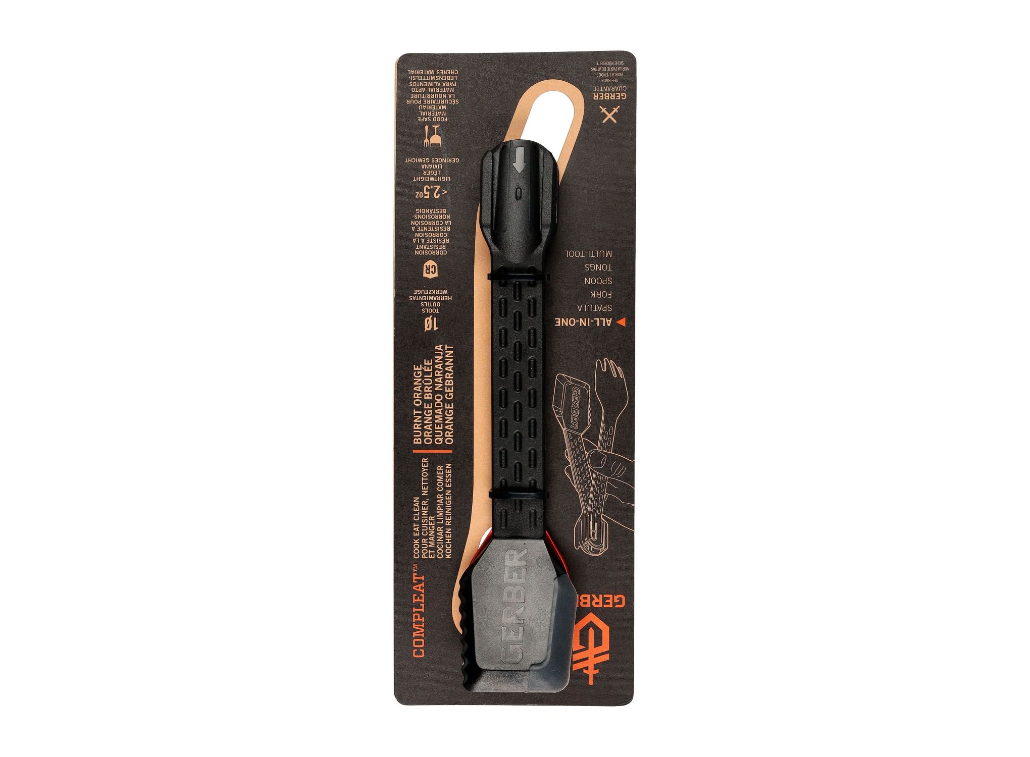 Besteck Gerber Compleat Utensil - burnt orange