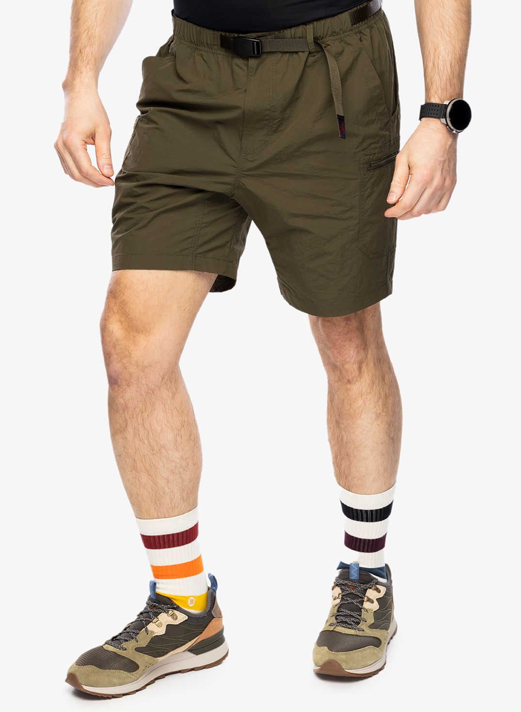 Shorts Herren Gramicci Nylon Utility Short - deep olive