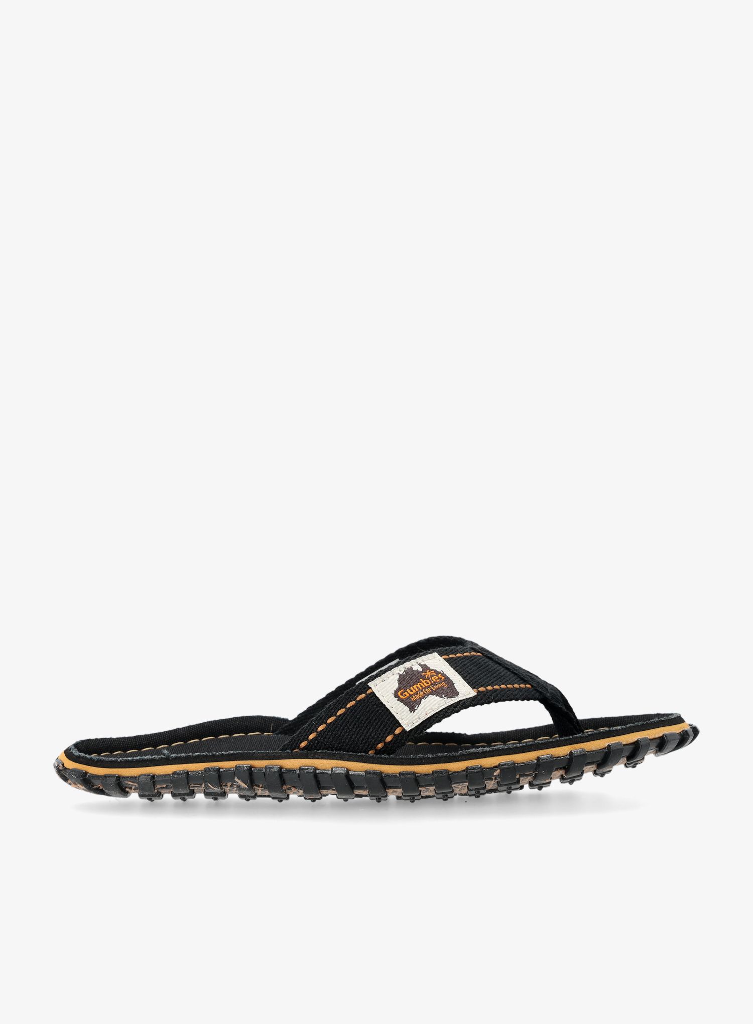 Zehentrenner Gumbies Islander Canvas Flip-Flops - classic black