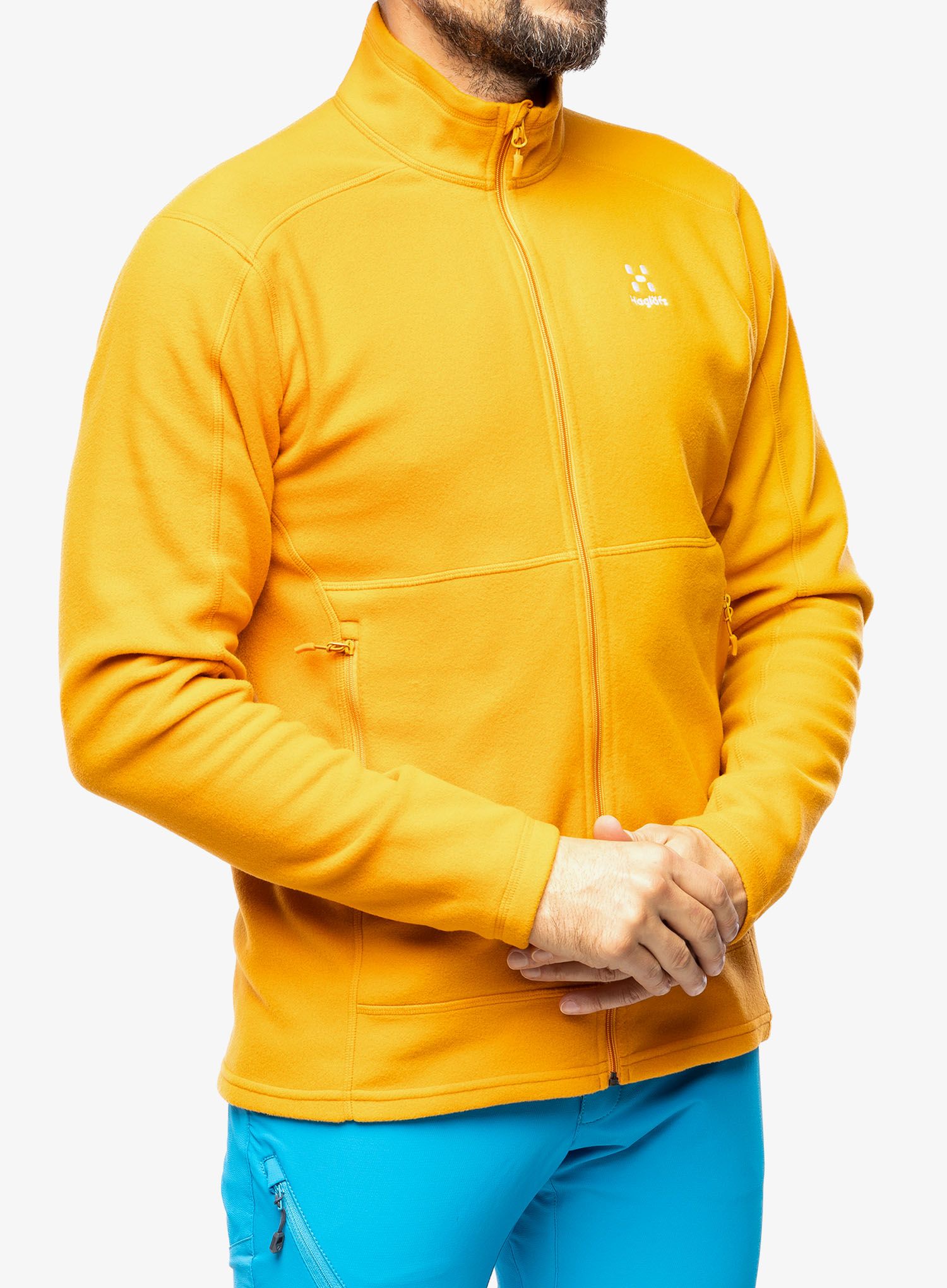 Fleecepullover Haglofs Buteo Mid Jacket - desert yellow