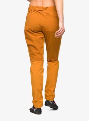 Boulderhose damen Haglofs ROC Lite Slim Pant - desert yellow/golden brown