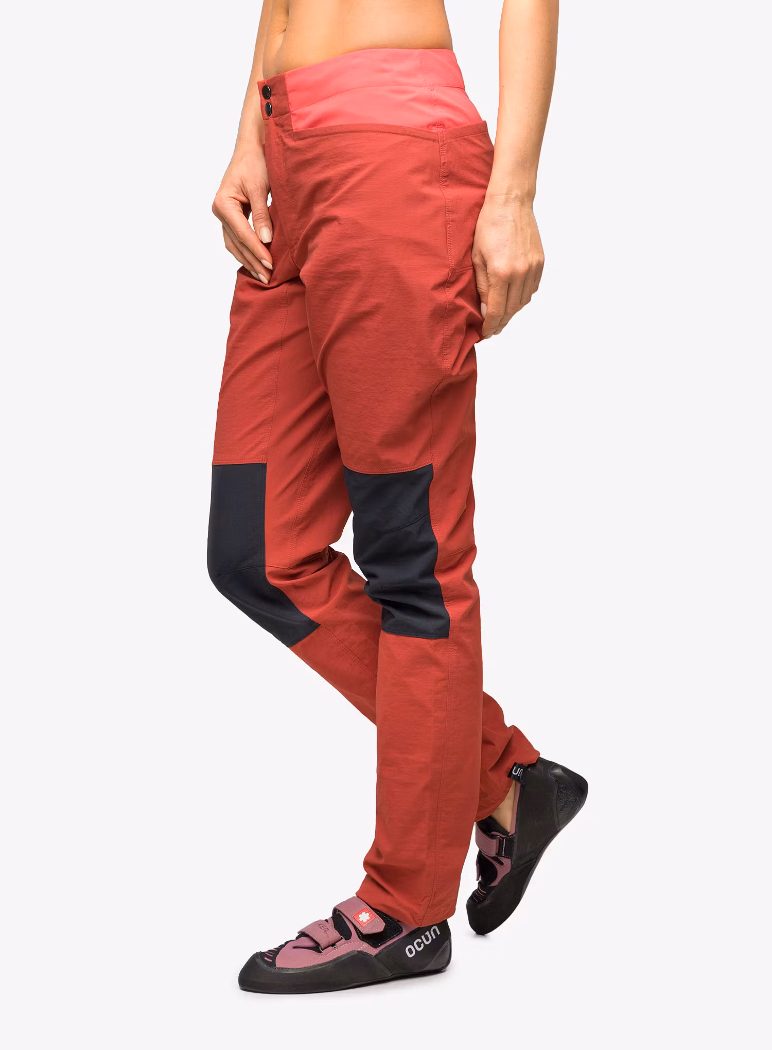 Boulderhose damen Haglofs ROC Spitz Pant - corrosion/poppy red