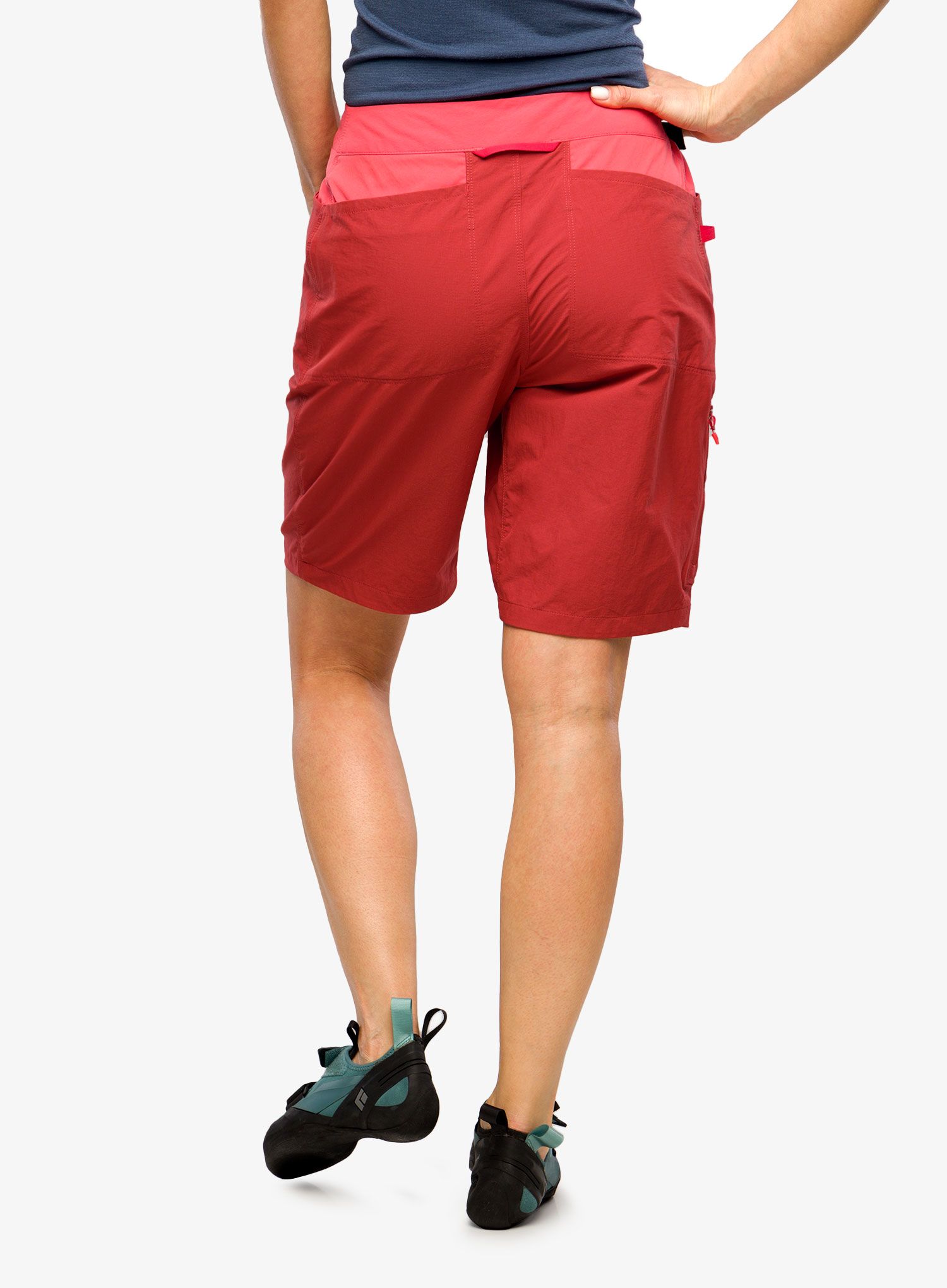 Klettershorts Damen Haglofs ROC Spitz Shorts - corrosion/poppy red