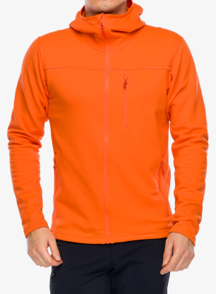 Fleecepullover Haglofs Rosson Mid Hood - blaze orange