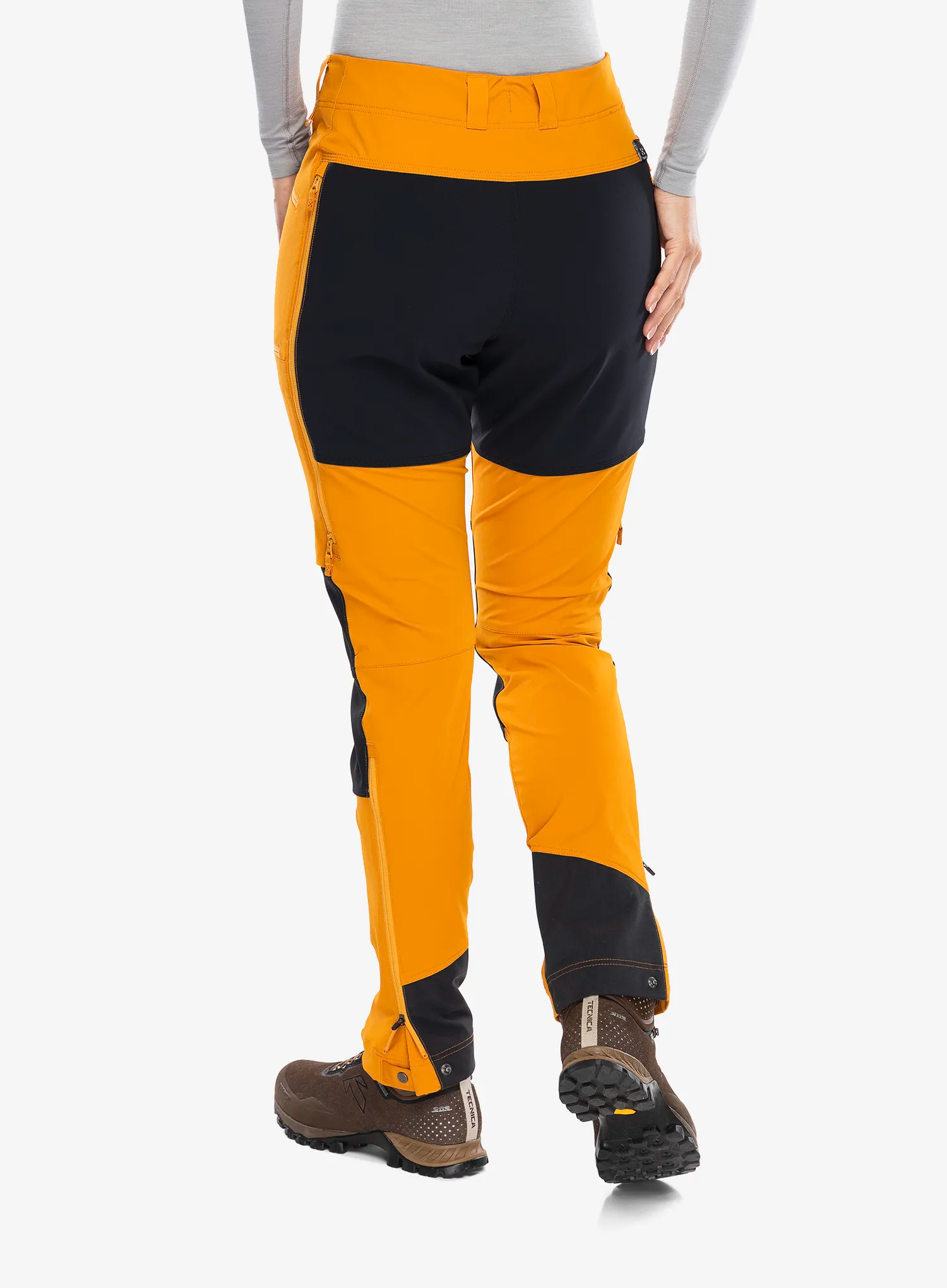 Hose Damen Haglofs Rugged Slim Pant - desert yellow/true black