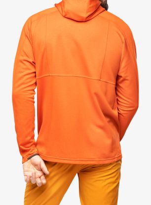 Sweatshirt mit Reißverschluss Haglofs Skuta Hood - habanero