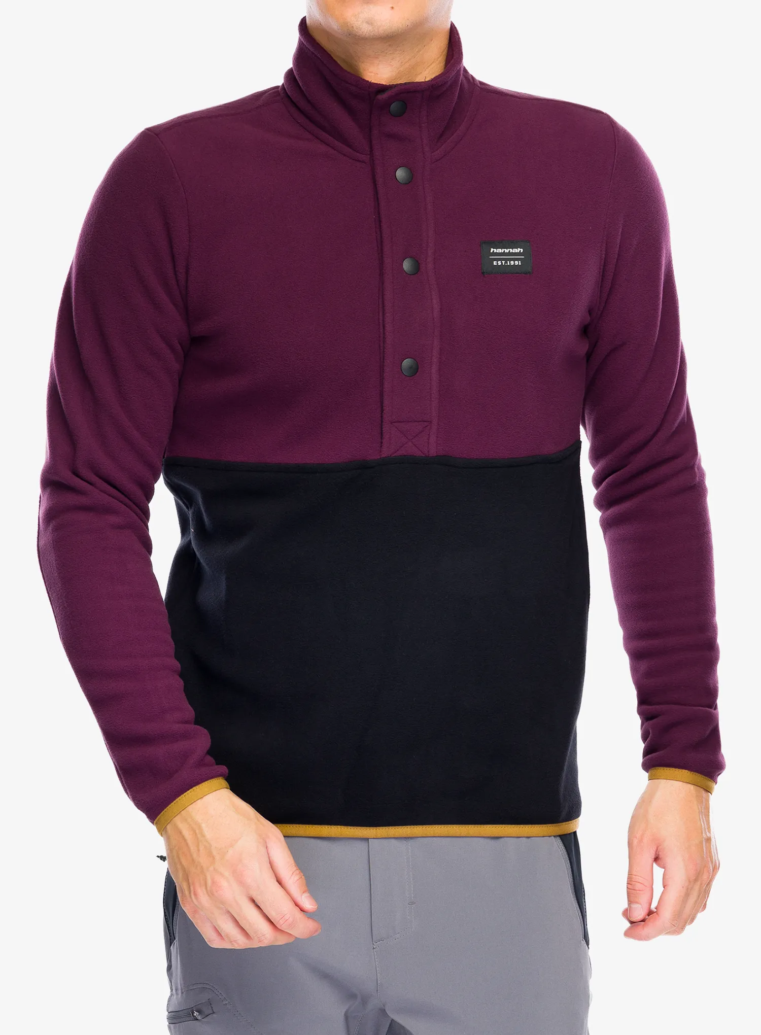 Pullover Hannah Mint - fig/anthracite