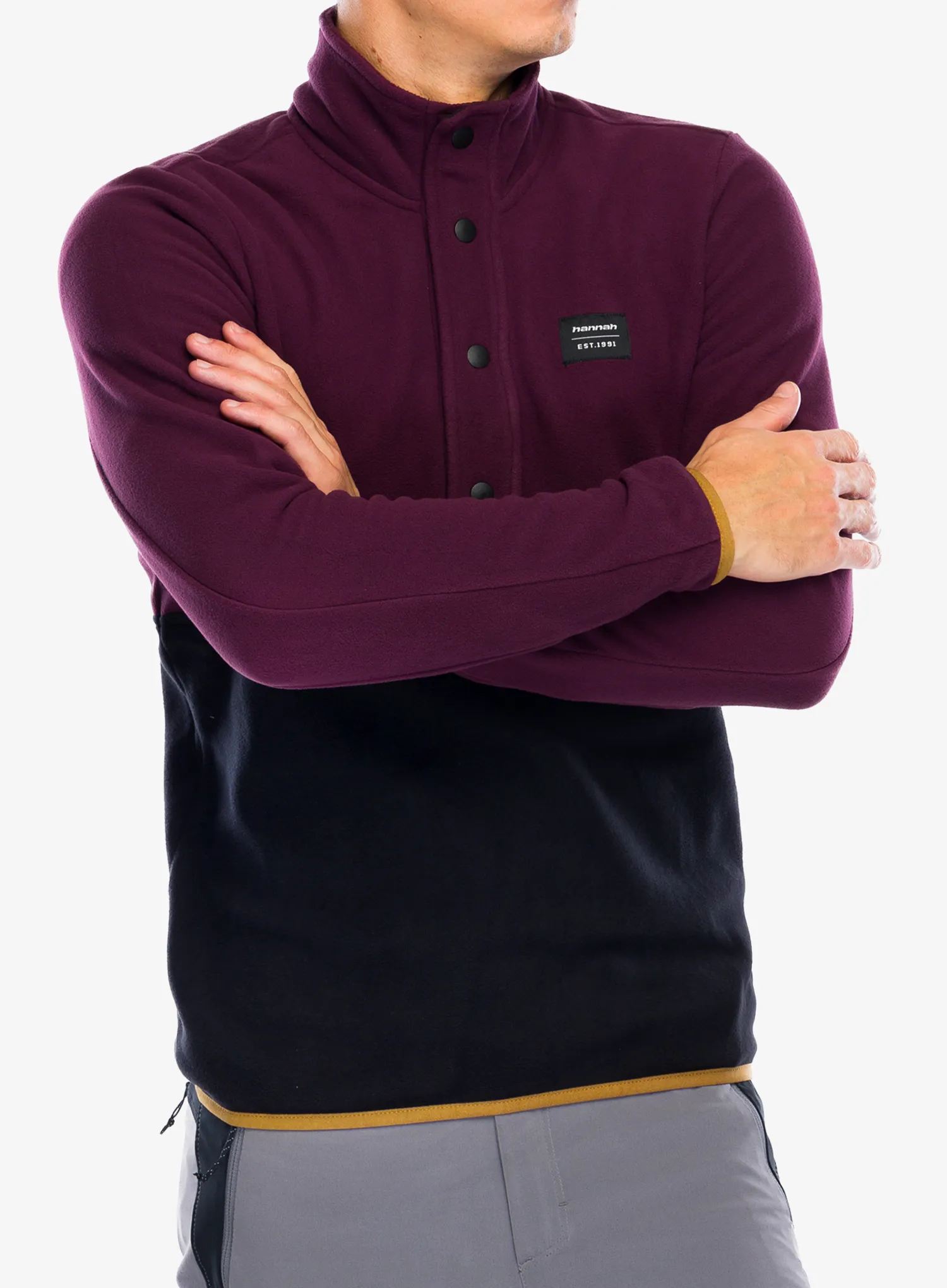 Pullover Hannah Mint - fig/anthracite