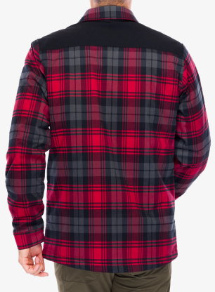 Gefüttertes Hemd Helikon-Tex Winter Warden Shirt - slate crimson plaid