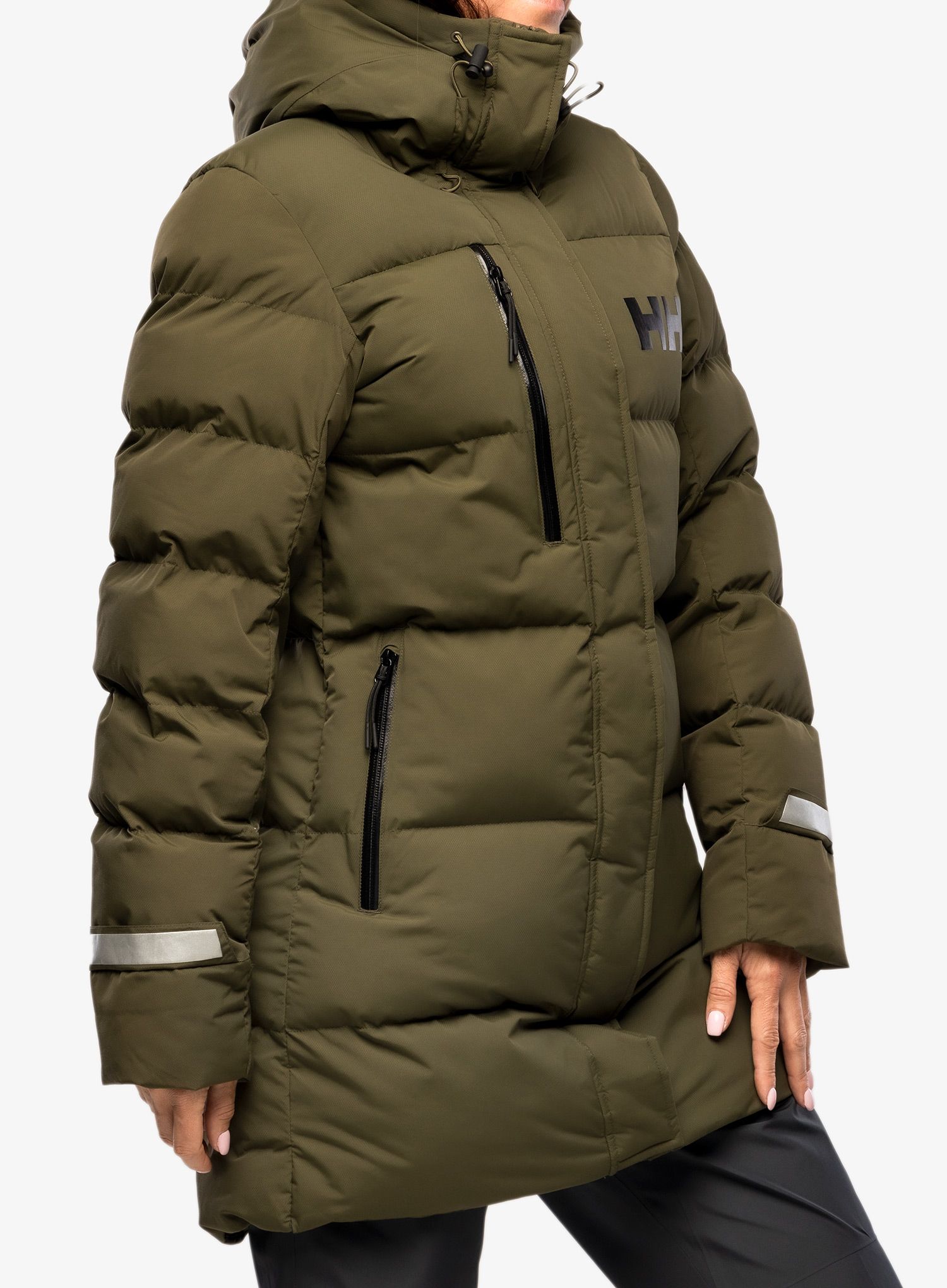 Mantel Damen Helly Hansen Adore Puffy Parka - utylity green