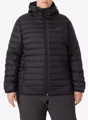 Thermojacke Damen Helly Hansen Banff Hooded Plus Insulator - black