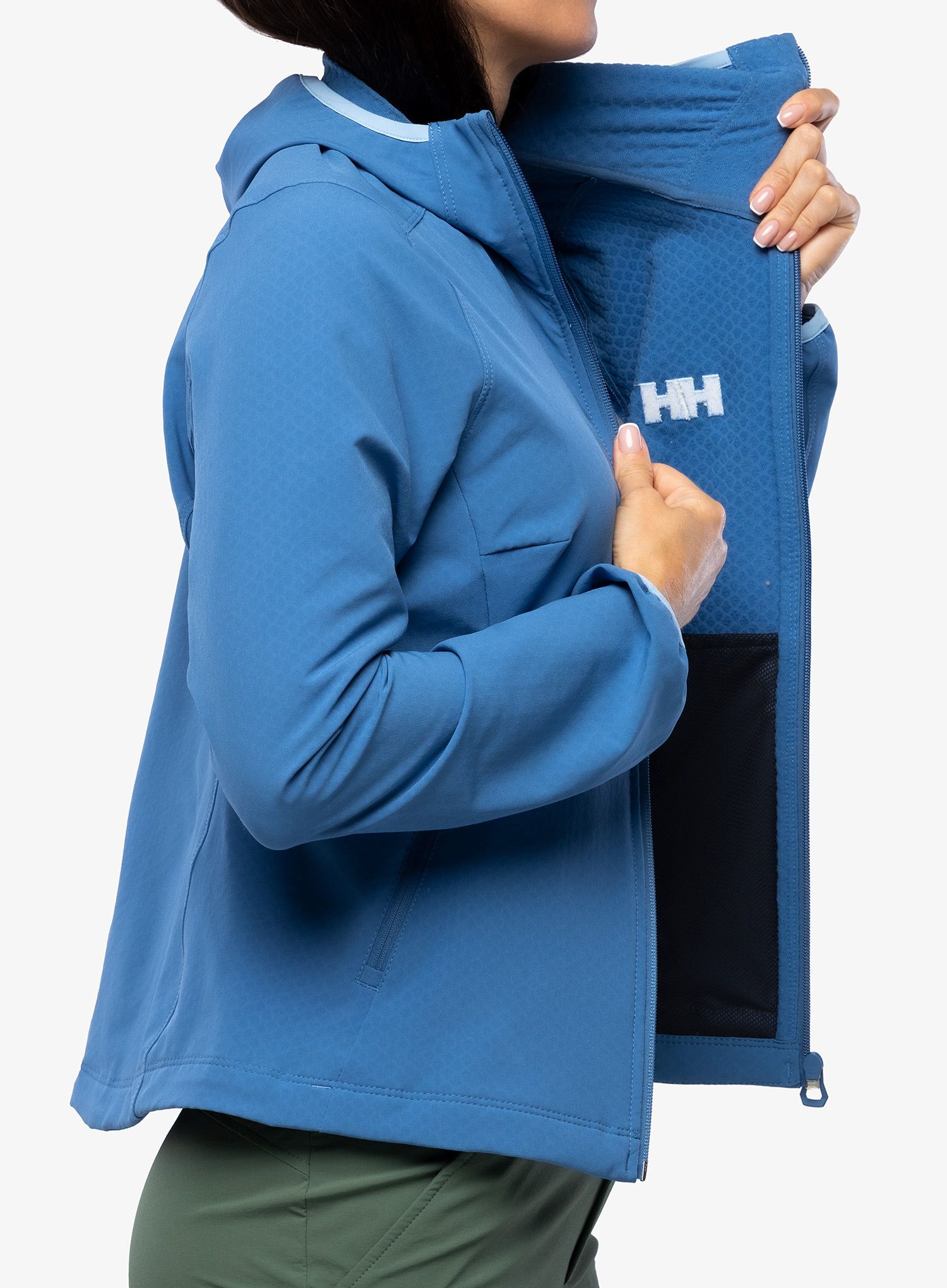 Fleecepullover Damen Helly Hansen Cascade Shield Jacket - azurite