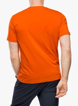 T-Shirt mit Aufdruck Helly Hansen F2F Organic Cotton Tee 2.0 - patrol orange