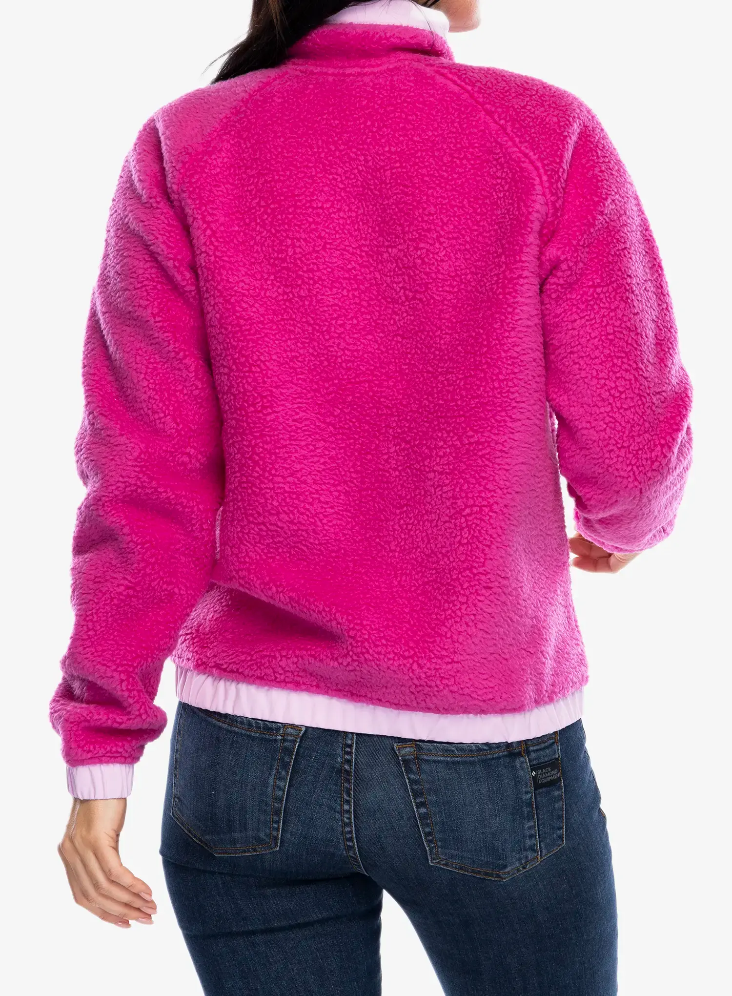 Fleecepullover Damen Helly Hansen Imperial Pile Snap - magenta 2.0