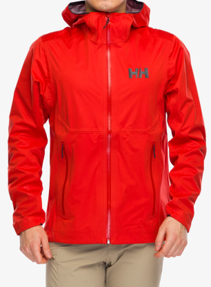 Regenjacke Helly Hansen Momentum 3L Stretch Jacket - alert red