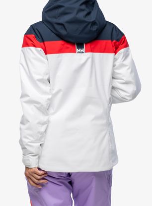Skijacke Damen Helly Hansen Motionista Lifaloft - white
