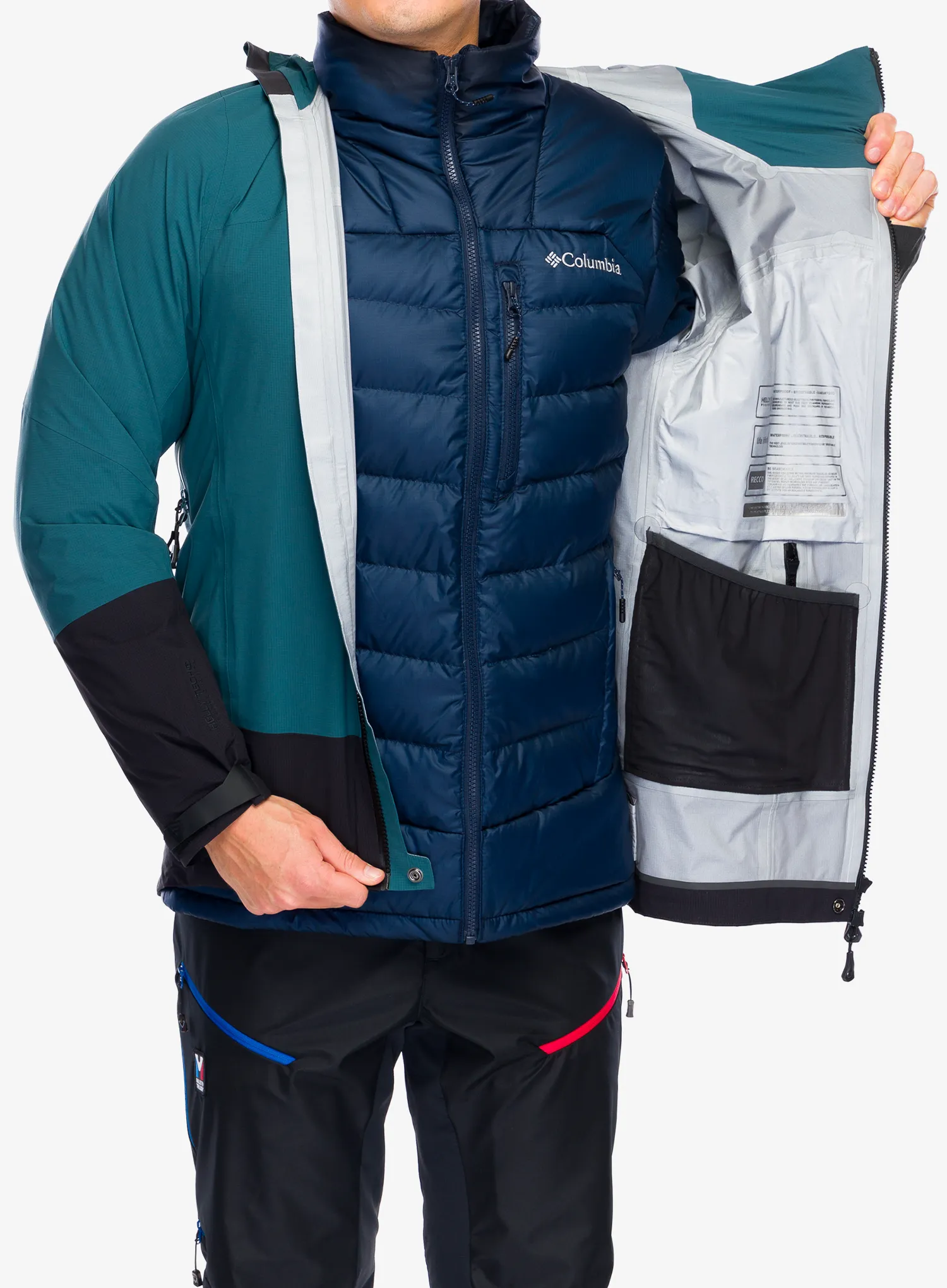Regenjacke Helly Hansen Odin BC Infinity Shell Jacket - dark creek