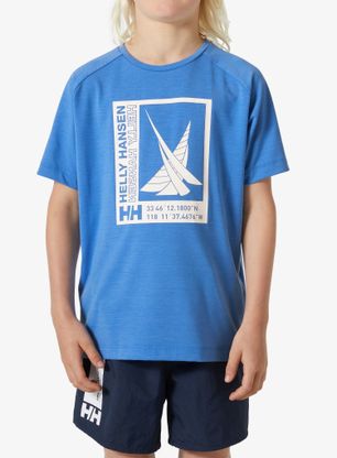 Shirt Kinder Helly Hansen Port T-Shirt - ultra blue