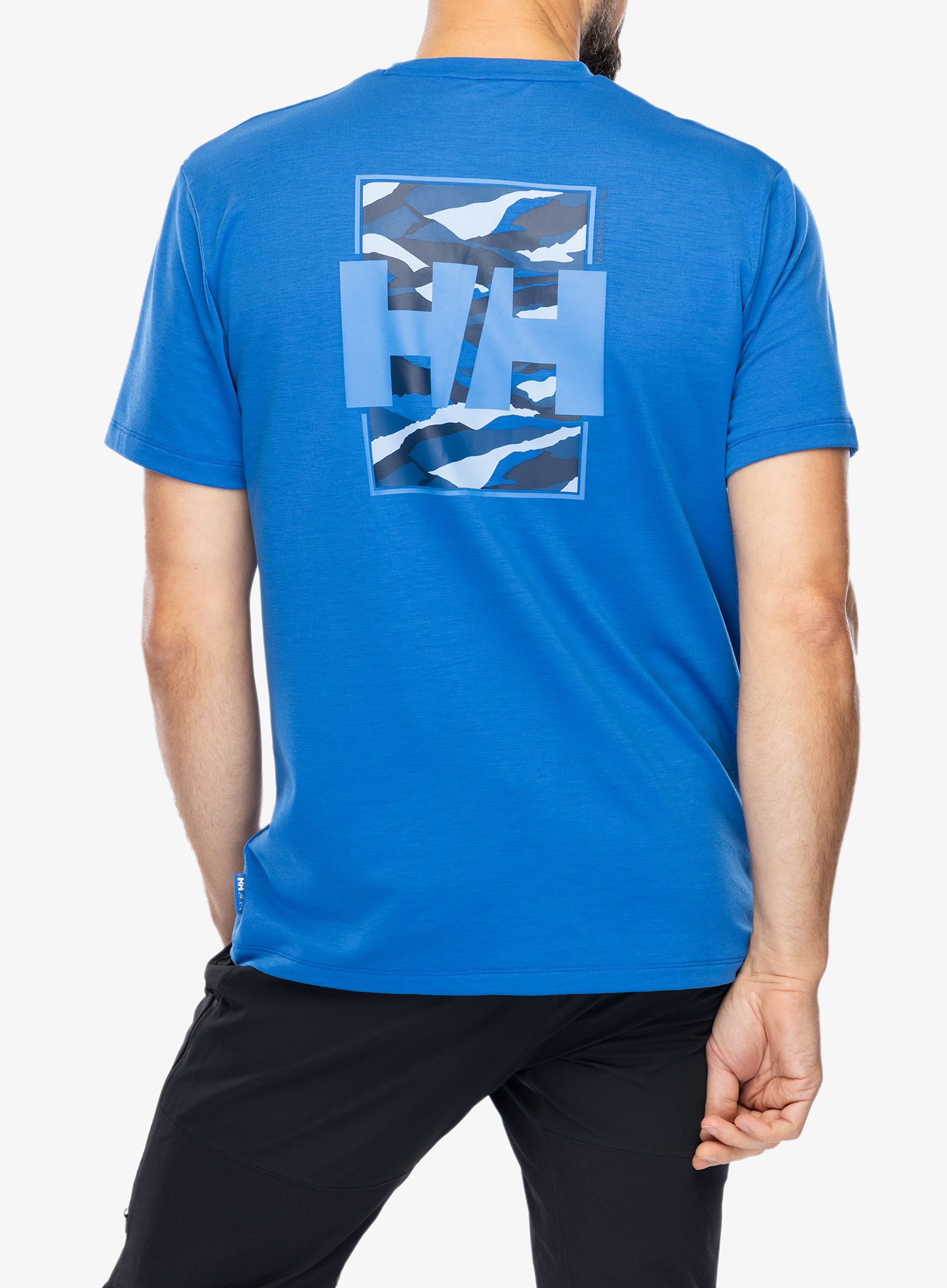 T-Shirt Herren Helly Hansen Skog Recycled Graphic T-Shirt - cobalt 2.0