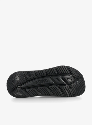 Pantoletten Hoka Ora Athletic Slide - black/white