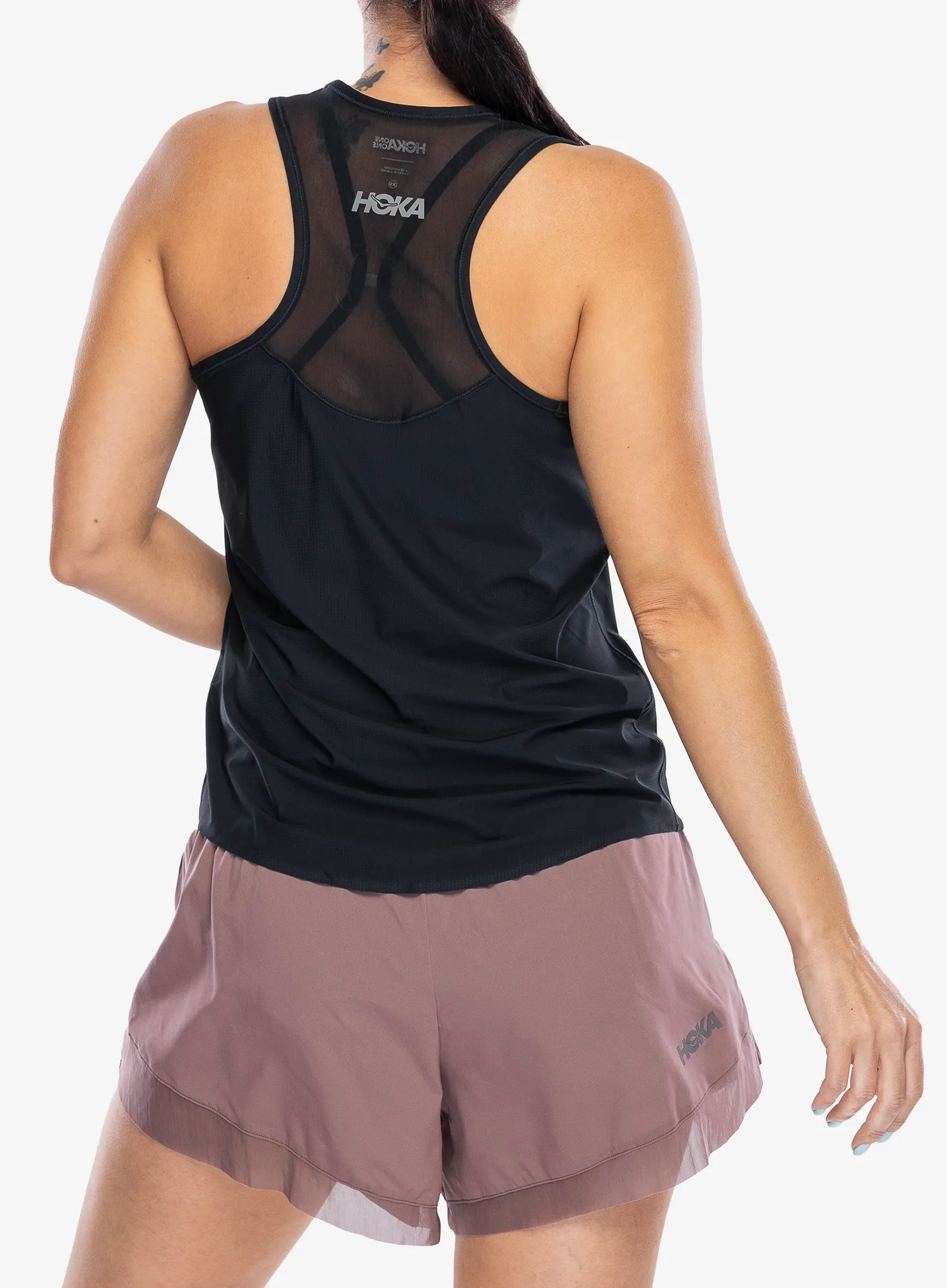 Tank Top Damen Hoka Performance Run Tank - black