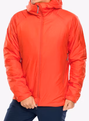 Thermojacke Houdini Dunfri - en route red