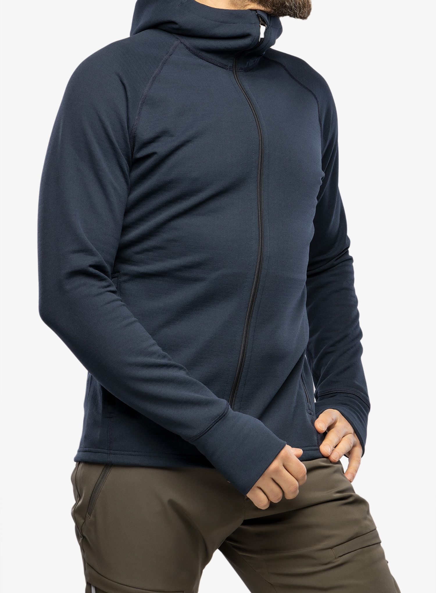 Fleecepullover Houdini Mono Air Houdi - blue illusion