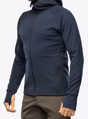Fleecepullover Houdini Mono Air Houdi - blue illusion