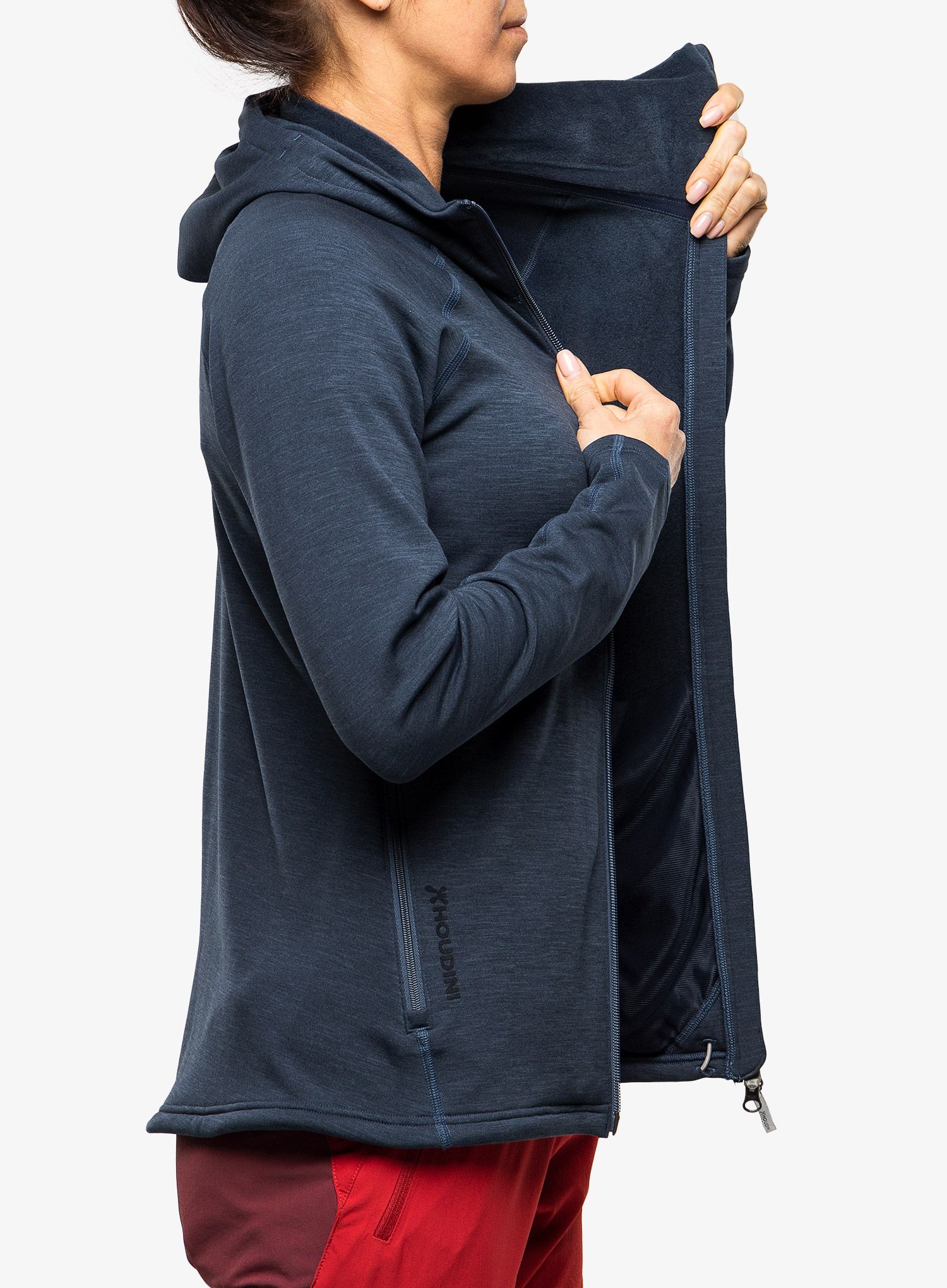 Kapuzenpullover Damen Houdini Outright Houdi - cloudy blue