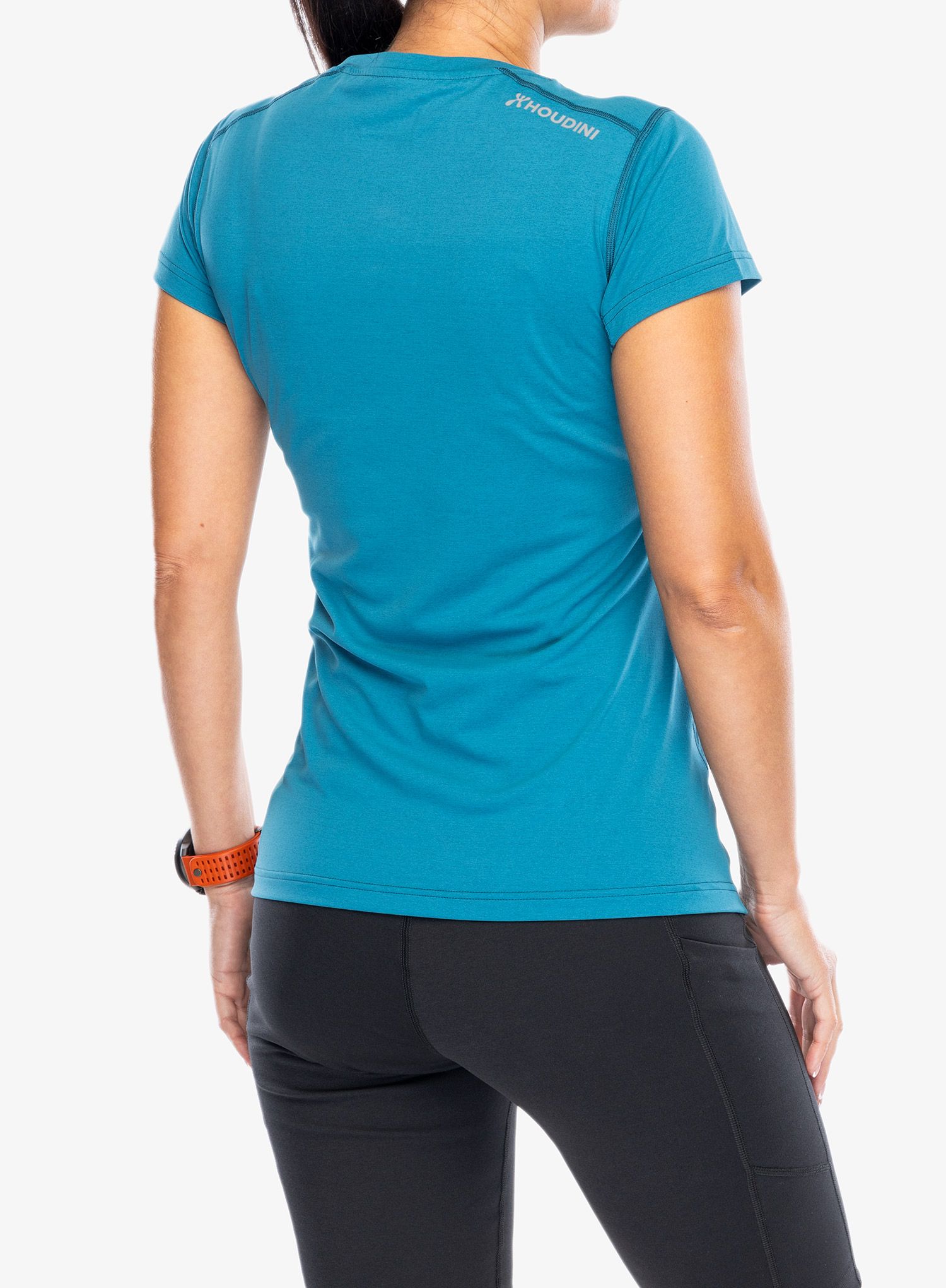 Laufshirt Damen Houdini Pace Air Tee - break blue