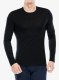 Funktionsshirt Langarm Icebreaker Anatomica LS Crewe - black